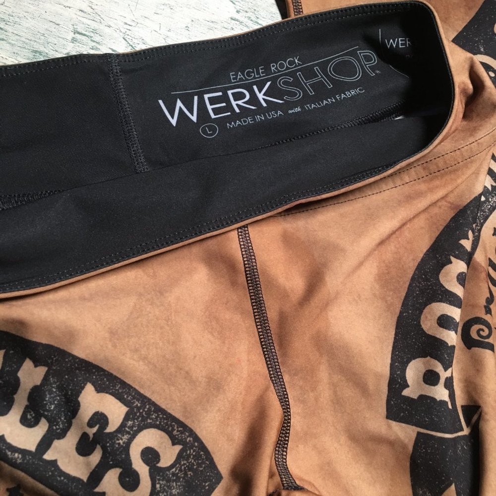 Werkshop Circus Tiger Leggings - Full Length Triathlon Leggings - Picture 4 of 13